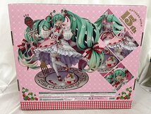 【未開封】初音ミク 15th Anniversary Ver. 1/7 プラスチック製塗装済み完成品 キャラクター・ボーカル・シリーズ 01 初音ミク_画像2