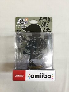 【1円～】【未開封】amiibo Mr.ゲーム＆ウォッチ (大乱闘スマッシュブラザーズシリーズ)