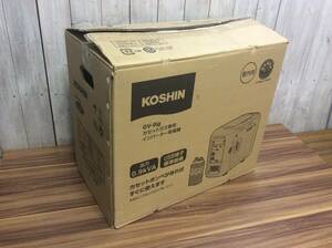 【TH-1424】未使用 開封品 KOSHIN 工進 カセットガス専用インバーター発電機 GV-9ig 非常用電源 レジャー ４サイクエンジン