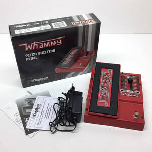 tu094 DigiTech デジテック whammy V-01 ワーミー ピッチシアター ペダル ※中古現状品 