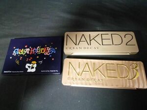 残9割 コスメ イニスフリー URBANDECAY NAKED2.3 アイシャドウ パレット 3点セット