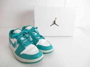 中古 ナイキ NIKE AIR JORDAN DC0774-132 27.5cm グリーン ホワイト メンズ