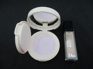 中古 ディオール Dior ディオールスキン フォーエヴァー コレクト コンシーラー 1N 等 2点 フェイス パウダー