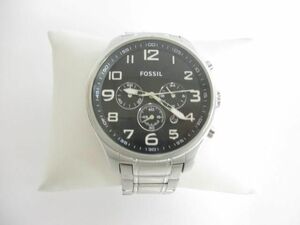 中古 フォッシル FOSSIL 腕時計 FS-4513 シルバー メンズ