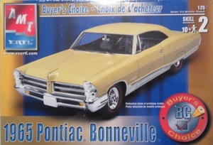 プラモデル 1/25 amt/ERTL 1965 - Pontiac Bonneville Stock/Custom