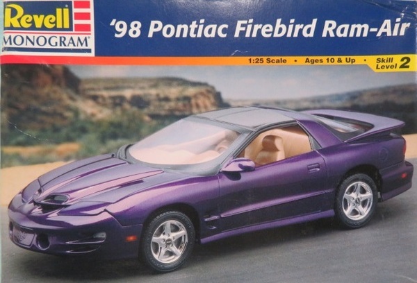 プラモデル 1/25 Revell 85-2539 - '98 Pontiac Firebird Ram-Air