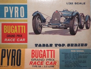 プラモデル 1/32 Pyro 17 - Bugatti Grand Prix Race Car