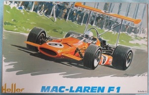 プラモデル 1/24 Heller 757 - Mac-Laren F1