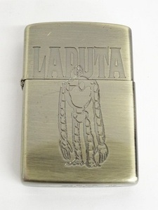 ZIPPO ジッポ スタジオジブリ 天空の城ラピュタ ロボット兵 オイルライター 2008年製 箱付 火花のみ確認 現状品 