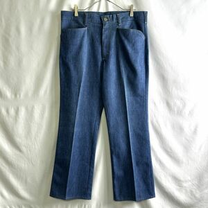 70s USA製 LEE ブーツカット パンツ W36×L30 スラックス 210-2141 スタプレ 42TALON 80s 90s ビンテージ