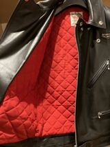 Lewis Leathers ルイスレザー サイクロン ホースハイド 36 タイトフィット TF_画像8