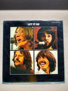 LPレコード　The Beatles　LET IT BE