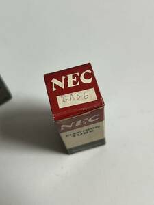 6AS6 1本 NEC 試験済み 真空管 おそらく未使用