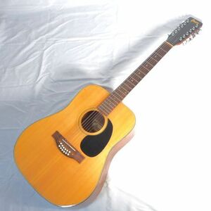 Greco W-120 12弦アコースティックギター ケース付き 70s グネコロゴ 0フレット仕様 グレコ 楽器/170サイズ