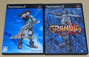 【送料無料】【PS2】グランディアIII グランディア3 グランディア エクストリーム （通常版）2点セット