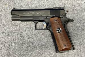 希少◎MGC-MCW☆COLTコンバットコマンダーCALIBER45/ナチュラルHWモデルガン☆ウッドグリップ☆