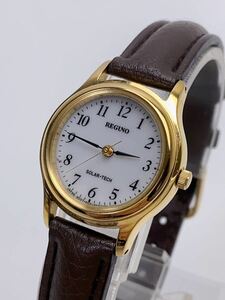 T887 美品 シチズン CITIZEN レグノREGUNO E031-T017193 腕時計 ソーラー 稼働品