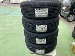 ☆ 2023年製 YOKOHAMA ECOS ES31 165/55R14 72V ☆ 新品4本セット ☆ 送込　本州 26000円