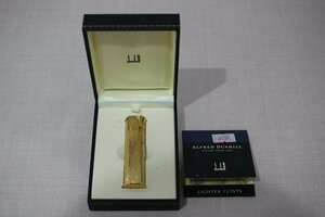 dunhill ダンヒル PAT. No 3910750 ガスライター フリント ケース付 動作未確認 5134