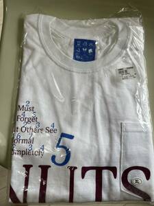 小沢健二　俳句Tシャツ　エンジ　ブルー　XLサイズ　新品未使用