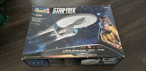  with translation Germany Revell Star Trek in tu dark nesUSSenta- prize NCC-1701 1/500 plastic model kit on the way construction not yet final product 