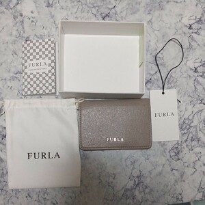 【Ｌ】 FURLA フルラ 名刺入れ カードケース