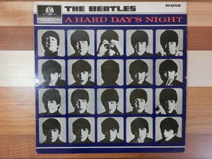 UK Original Mono 1st★A hard day's night★Matrix:-3N/-3N★KT★Beatles