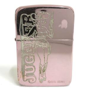 Zippo / JUGGLER / ジッポー / ジャグラー / 100個限定 / 028 / ジャグラーガール / ピンク / オイルライター / 火花確認済み / 現状品