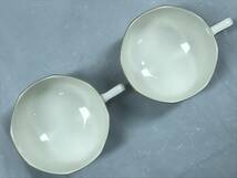 【未使用品】GIVENCHY ジバンシー yamaka カップ ソーサー ティーカップ 2客 陶磁器 茶器 洋食器 キッチン インテリア 趣味 コレクター _画像4