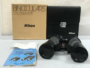 Nikon ニコン ポロプリズム 双眼鏡 7×50 Tropical HP BINOCULARS ケース付 ブラック 光学機器 アウトドア 観察 観戦 趣味 コレクター