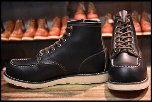 [11E прекрасный товар 14 год ] Red Wing 9874 Irish setter черный k заем большой k чёрный moktu плетеный вверх ботинки redwing HOPESMORE