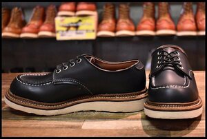 [5D прекрасный товар 17 год ] Red Wing 8106 оскфорд чёрный черный хром mok Turow cut короткий обувь ботинки redwing HOPESMORE