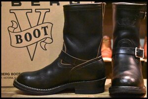 [7.5 box attaching superior article ]VIBERGvai bar 83 engineer black Chrome Excel black Vibram 700 boots Viberg vai bar gHOPESMORE