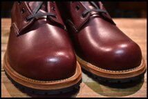 【11EE 箱付 未使用 18年】レッドウィング 9411 ベックマン ブラックチェリー フェザーストーン プレーントゥ ブーツ redwing HOPESMORE_画像6