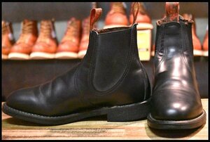 [6.5E superior article 08 year ] Red Wing 8194 Chelsea side-gore black black chrome boots redwing HOPESMORE