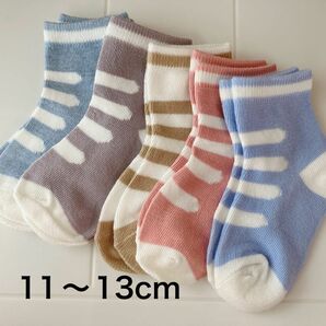 【5足セット】靴下 ソックス パステルカラー 子ども用 赤ちゃん ベビー