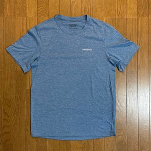 送料無料　パタゴニア patagonia メンズ　ナイントレイルズ　Tシャツ S ブルー系　FA18 キャプリーン　クール　トレイル