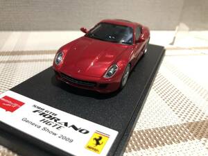 メイクアップ/アイドロン Make Up eidolon 1/43 FERRARI フェラーリ 599 GTB FIORANO HGTE 2009 metallic RED レッド 