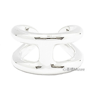 { новый товар } Hermes мужской mozPM кольцо 58 ( Япония размер 18 номер ) серебряный производства SV925she-n Dunk ru