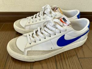 NIKE BLAZER LOW 77 VNTG WHITE HYPER ROYAL 27cm DA6364-103 ナイキ ブレーザー low 検ジャーマントレーナー アディダス サンバ