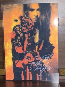 Art hand Auction XJAPAN YOSHIKI ラミネート ハンドメイド品, ハンドメイド作品, インテリア, 雑貨, パネル, タペストリー