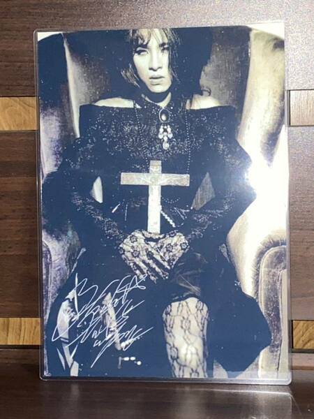 XJAPAN YOSHIKI ラミネート　　ハンドメイド品