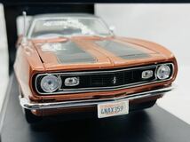 1/18 シボレー カマロ Z28 Chevrolet Camaro Z28 1967 Maisto 大型モデル(オートアート・京商)_画像6