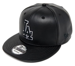 LA ドジャース MLB ★ New Era レザー キャップ A