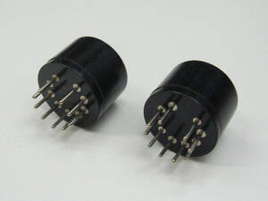 ★☆（管SOP001） MT9Pプラグ 2個セット / NOS Miniature 9pin Plug 2pcs ☆★