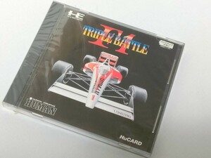 新品未開封　PCエンジン HU CARD F1トリプルバトル　　F1 TRIPLE BATTLE 送料込み