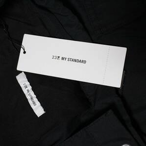 新品 23区 MY STANDARD タイプライター生地 カーゴパンツ Mサイズ 黒 Ｋ3174の画像10