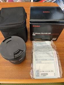 SIGMA 10-20mm F3.5 EX DC HSM FOR PENTAX AF Pentax Kマウント　APS-C 用　ペンタックス　シグマ　超広角レンズ　1円スタート　売り切り