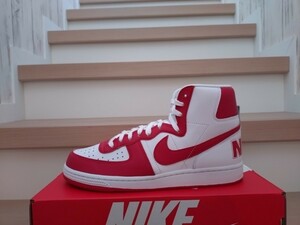 Nike Terminator High University Red and White FJ4454-100 ターミネーター　ナイキ　ハイ　ユニバーサリー　27.0cm us9 レッド ホワイト