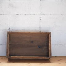 古いパン工房の木箱　A　アンティーク　ナチュラルガーデン　アトリエ　天然生活　_画像4